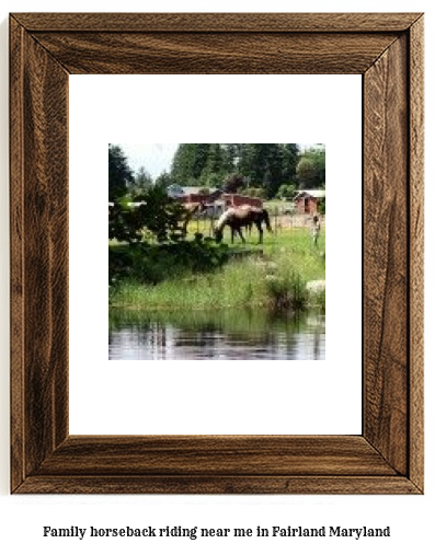 family horseback riding near me in Fairland, Maryland